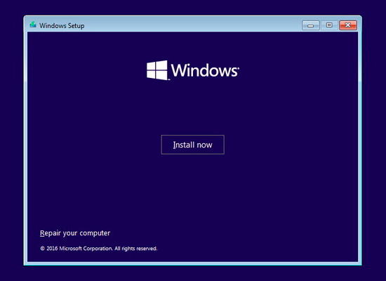 Cómo corregir el código de error 0xc000000225 en Windows 10 39 windows 10 wizard install now