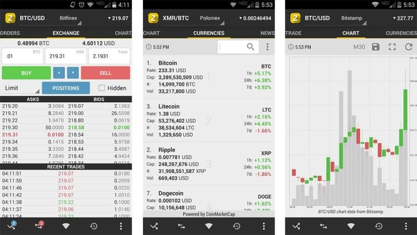 Las mejores aplicaciones de criptomonedas para Android 2019 44 zTrader screenshot