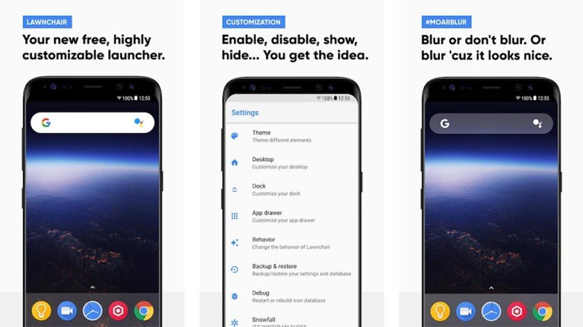 Lawnchair Launcher screenshot 2018