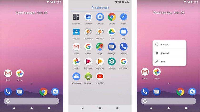 Lean Launcher screenshot