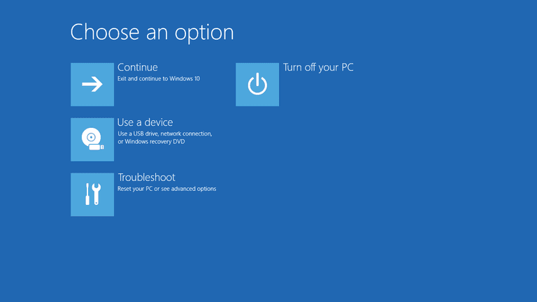 Cómo entrar en la BIOS de cualquier PC 40 advanced startup options windows 10 56a6fad85f9b58b7d0e5d1a3