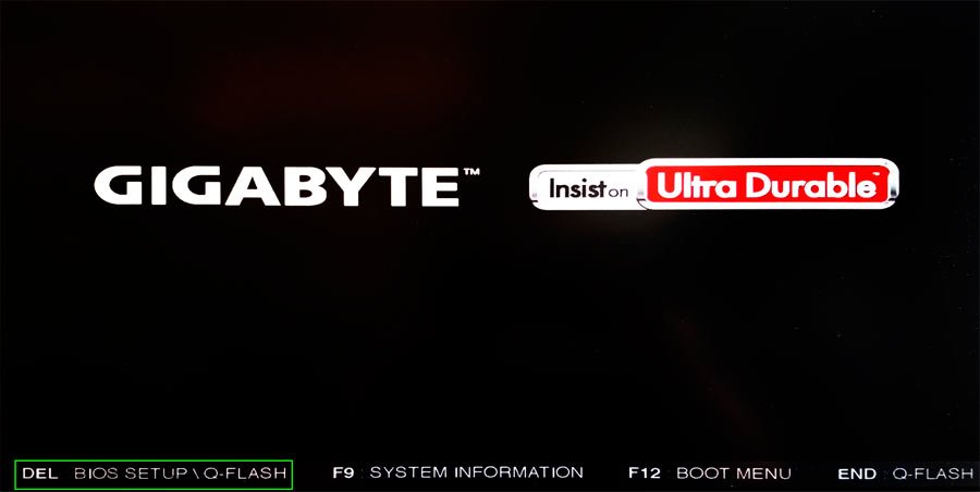 Cómo entrar en la BIOS de cualquier PC 34 gigabyte bios1
