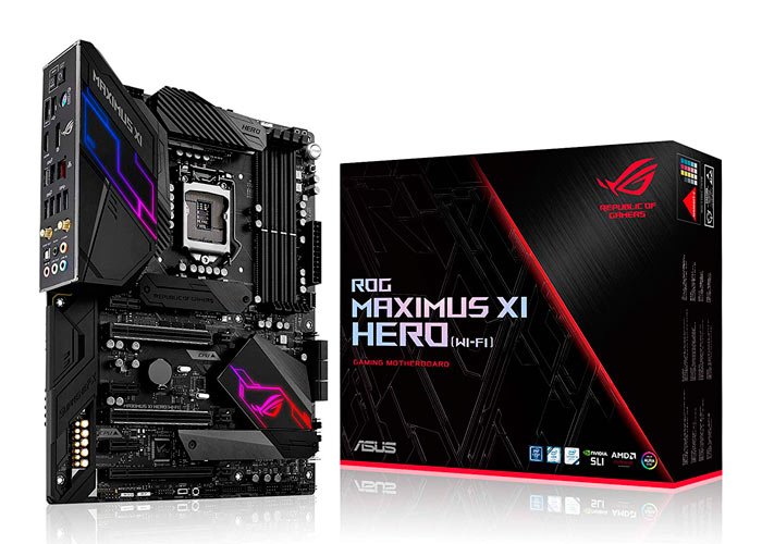 Las mejores placas madre 2019 (Intel & AMD) 36 ASUS ROG Maximus XI Hero Wi Fi
