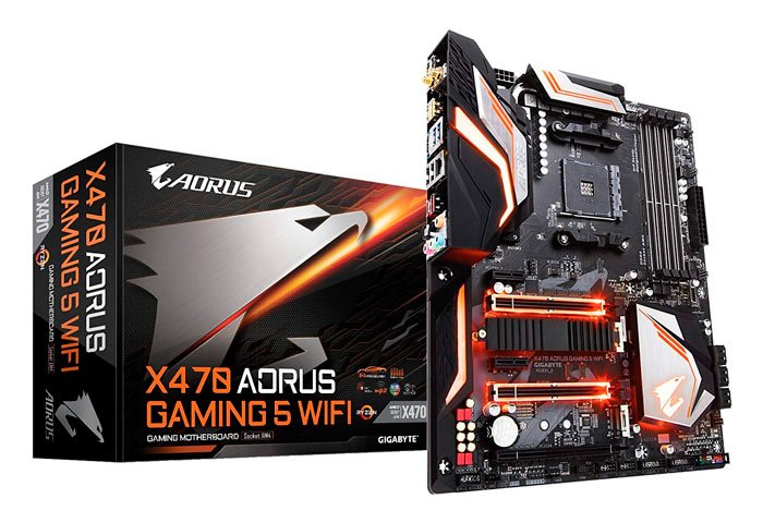 Las mejores placas madre 2019 (Intel & AMD) 44 Gigabyte X470 Aorus Gaming 5 Wi Fi 1