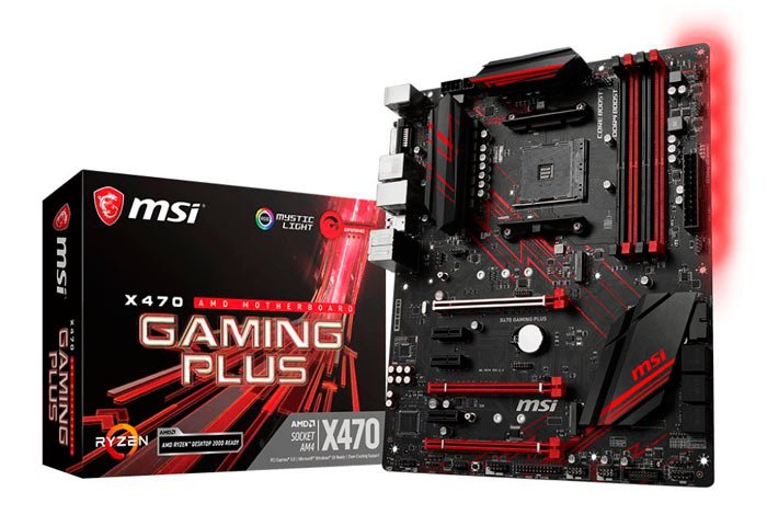 Las mejores placas madre 2019 (Intel & AMD) 45 MSI X470 Gaming Plus Ryzen 2