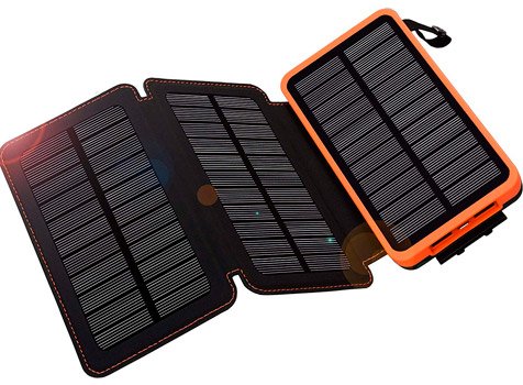 Los mejores cargadores solares para celulares 2019 40 WPBPINE Solar Power Bank