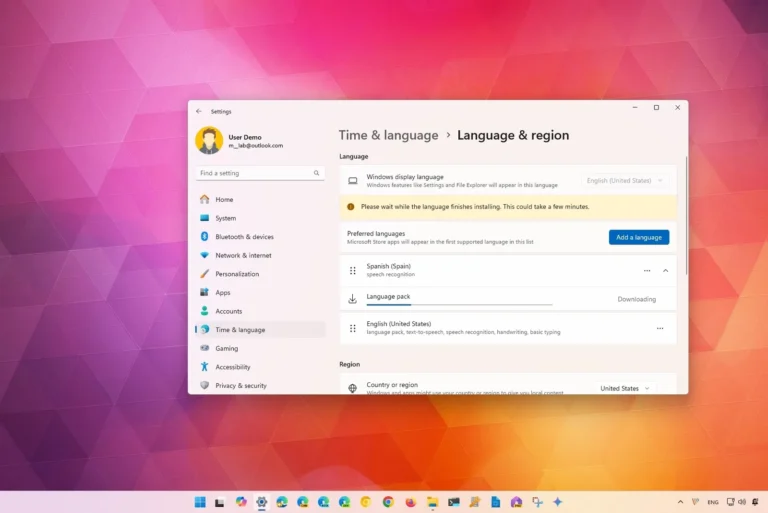 Cómo cambiar el idioma de Windows