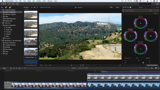 Los mejores programas de edición de vídeo (gratis y de pago) 35 Apple Final Cut Pro X