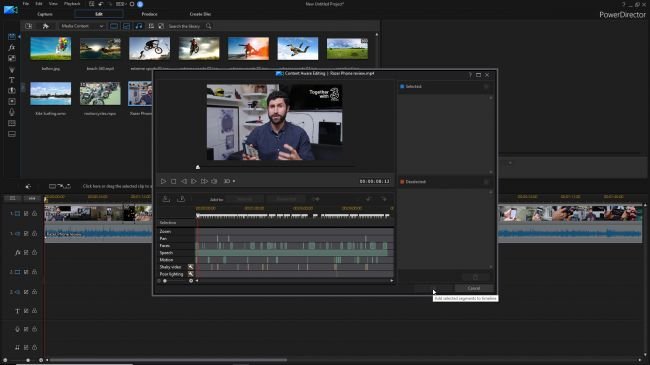 Los mejores programas de edición de vídeo (gratis y de pago) 36 CyberLink PowerDirector