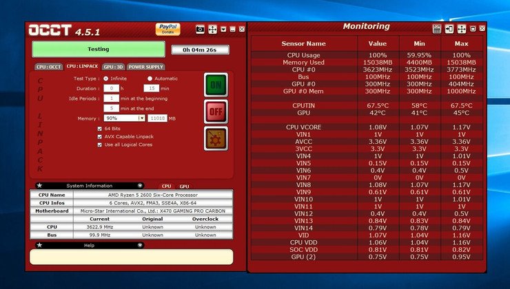 534502 step 2 run a stress test