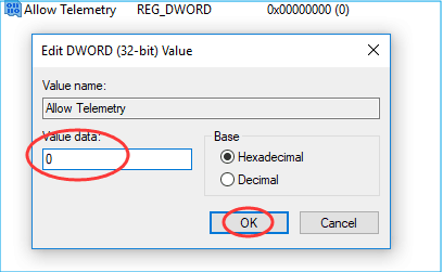 use regestry editor 4