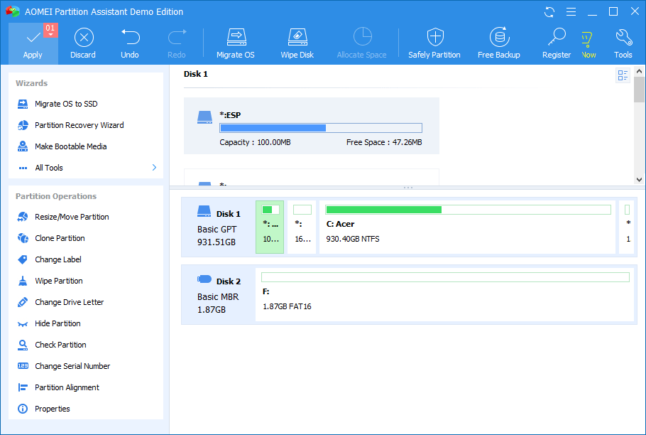 3 formas de reparar el Master Boot Record (MBR) en Windows 10 41 aomei3