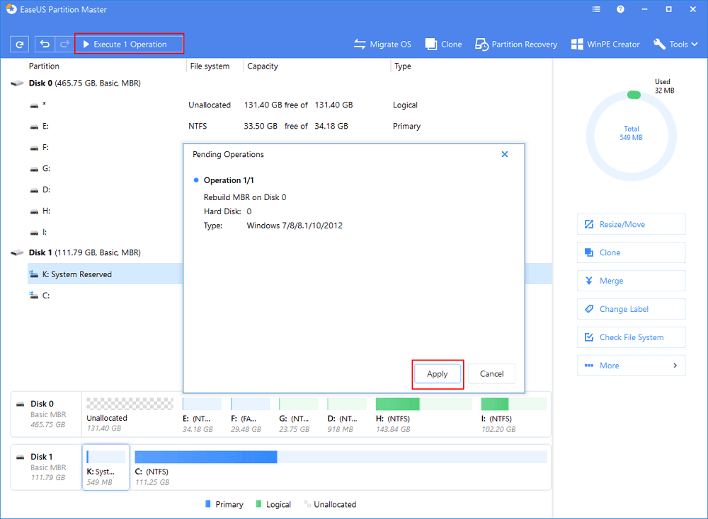 3 formas de reparar el Master Boot Record (MBR) en Windows 10 45 rebuild mbr 3