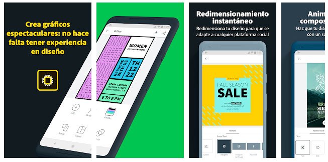 Las mejores aplicaciones Android para Diseñadores Gráficos