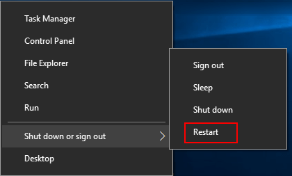 4 maneras de acelerar el apagado en Windows 10 41 restart pc