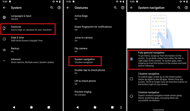 Android 10: Características principales, móviles compatibles y cómo obtenerlo 36 573274 new gesture controls