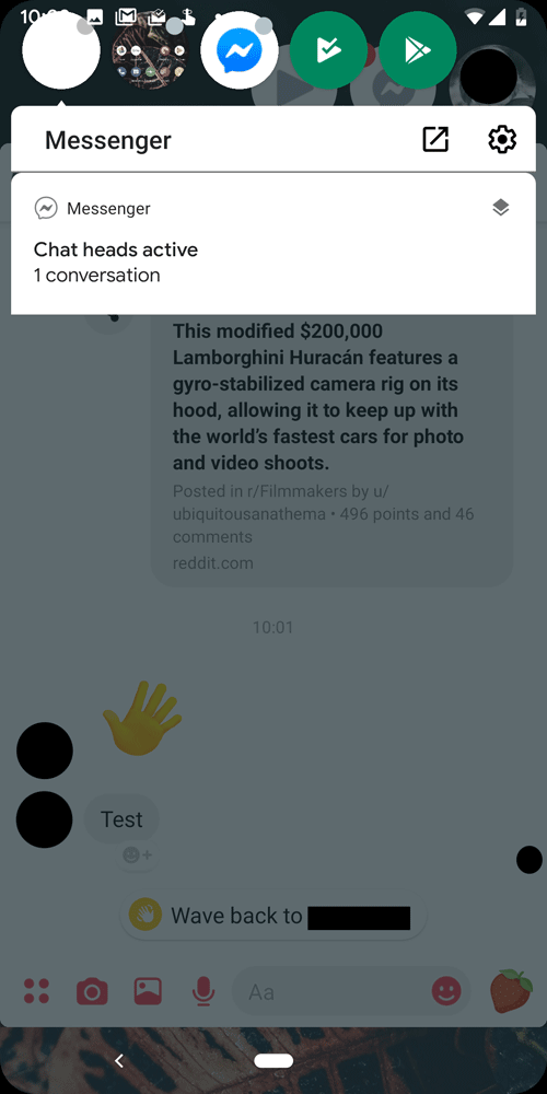 Android 10: Características principales, móviles compatibles y cómo obtenerlo 37 chat heads facebook messenger and android q 1 1