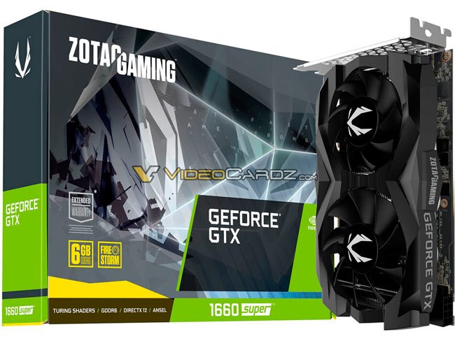 NVIDIA lanzará la GTX 1660 Super el 29 de Octubre: Especificaciones y precio 34 ZOTAC GTX 1660 SUPER 2