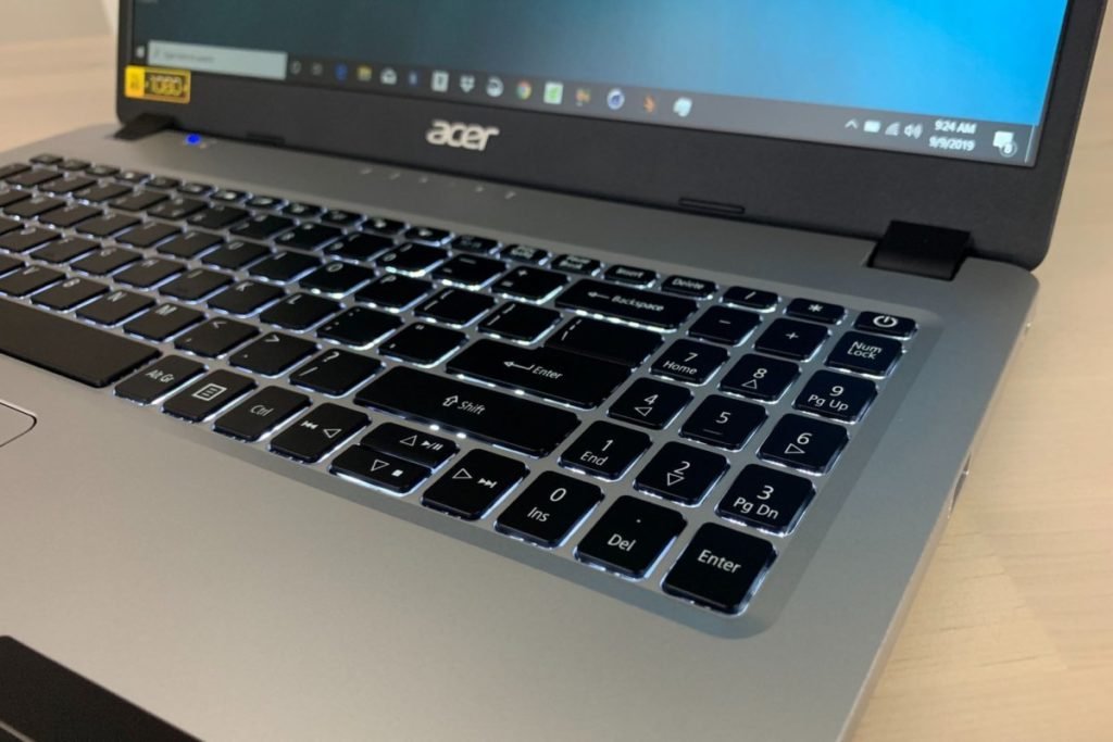 Análisis del Acer Aspire 5 2019: Un gran portátil Ryzen de bajo coste 37 acer asprire 5 a515 43 r19l keyboard 1 100810397 large