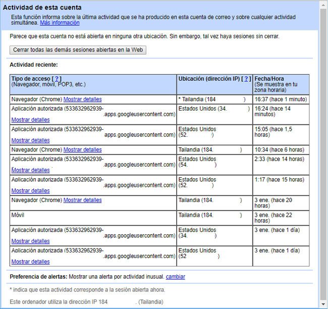 Cómo saber si alguien revisa tu correo Gmail 35 gmail 2
