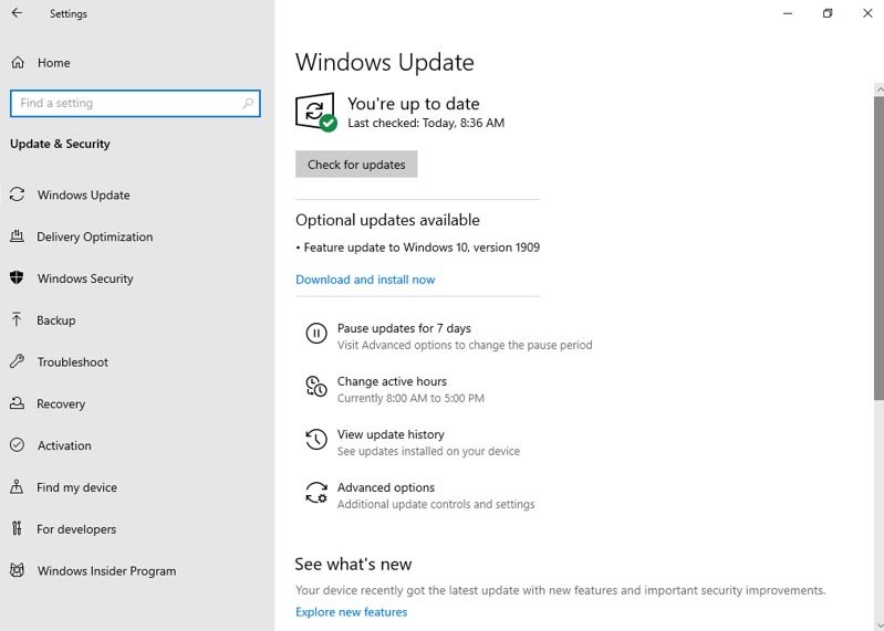 Windows 10 November 2019 Update: La versión 1909 ya está disponible 36 2019 11 13 image 17