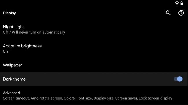 Cómo habilitar el modo oscuro para Android 37 method1b