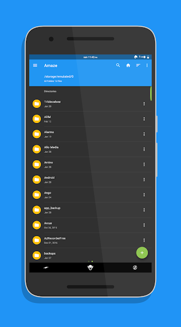 Los mejores exploradores de archivos para Android 49 amaze