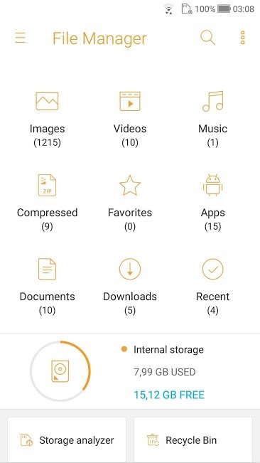Los mejores exploradores de archivos para Android 37 asus file manager
