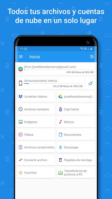 Los mejores exploradores de archivos para Android 40 file commander