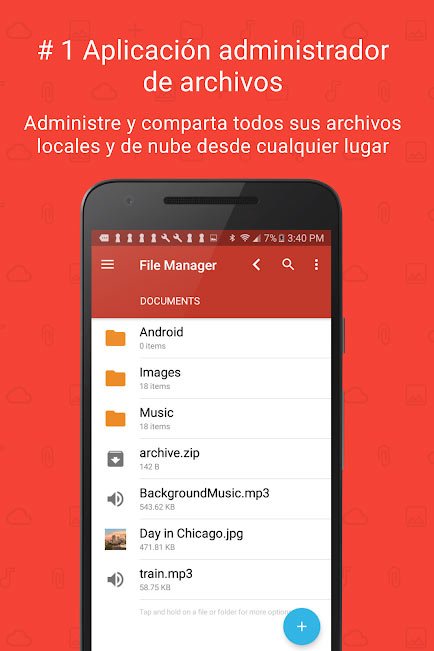 Los mejores exploradores de archivos para Android 42 file manager mapple