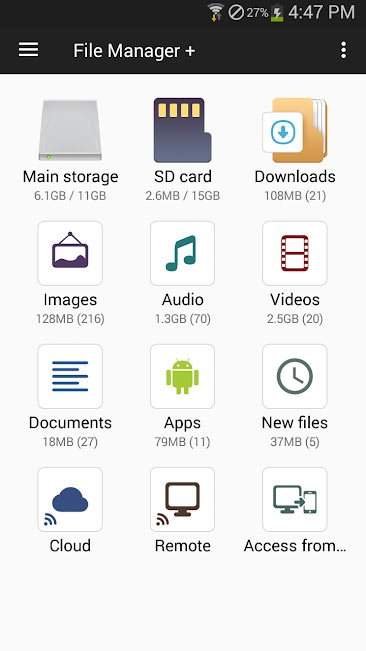 Los mejores exploradores de archivos para Android 41 file manager plus