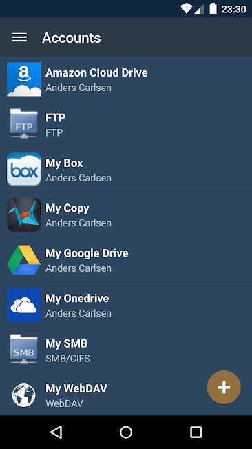 Los mejores exploradores de archivos para Android 51 folder sync