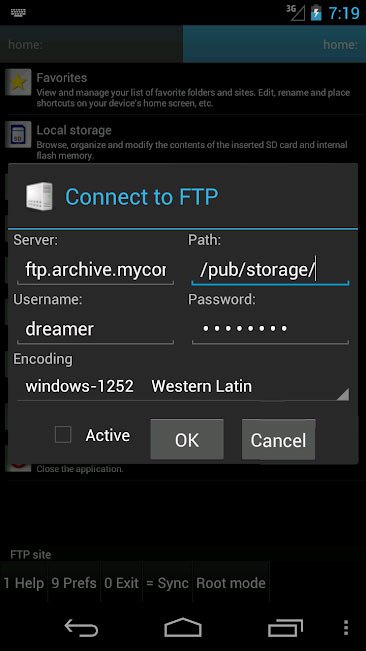 Los mejores exploradores de archivos para Android 48 ghost commander
