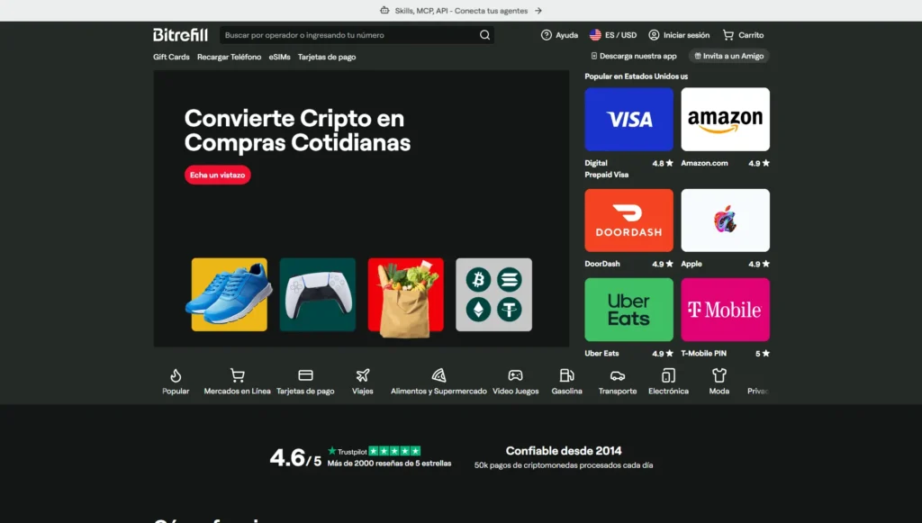 Las 7 mejores plataformas para comprar gift cards con criptomonedas en 2026 34 mejores plataformas para comprar gift cards con criptomonedas
