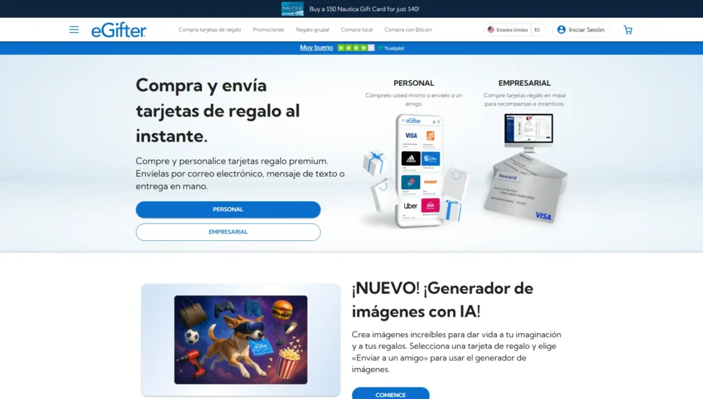 Las 7 mejores plataformas para comprar gift cards con criptomonedas en 2026 36 egifter