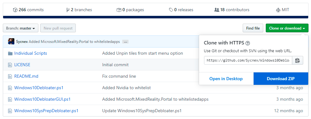 Cómo eliminar el bloatware de Windows 10 con Windows10Debloater 34 1 1