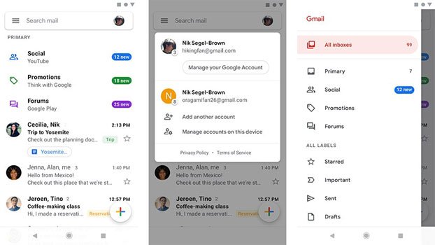 Las 10 mejores aplicaciones de correo electronico para Android
