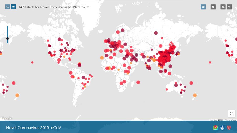 Mapa del coronavirus: herramientas para seguir el coronavirus en tiempo real 35 health map