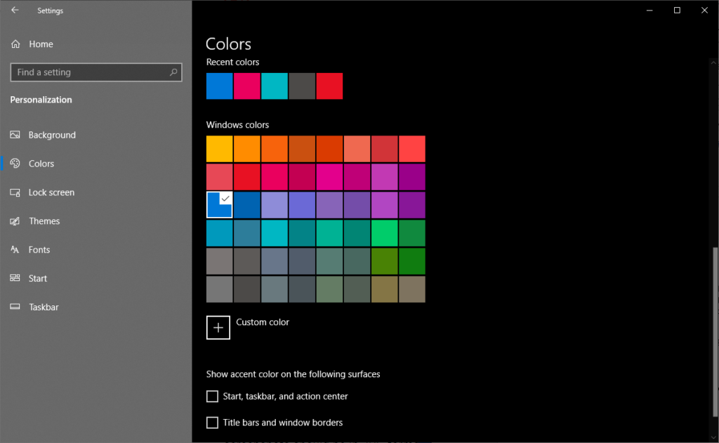 Cómo activar el modo oscuro en Windows 10 37 3 dmw10