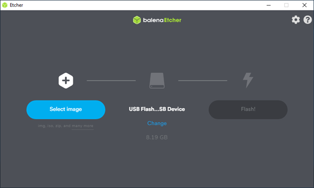 Cómo instalar Clear Linux en tu PC 34 balenaEtcher Start