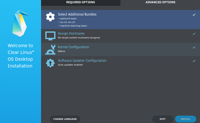 Cómo instalar Clear Linux en tu PC 58 bare metal install desktop 19