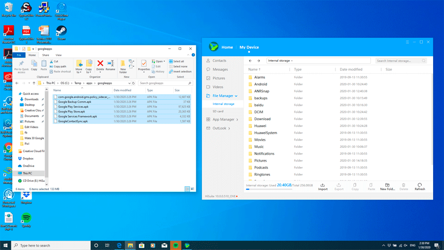 copy google apps