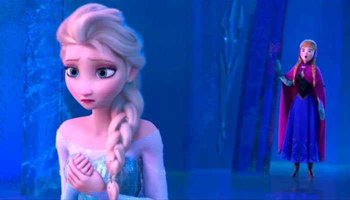 frozen