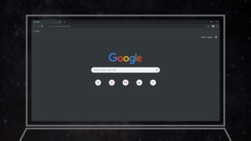 modo oscuro chrome
