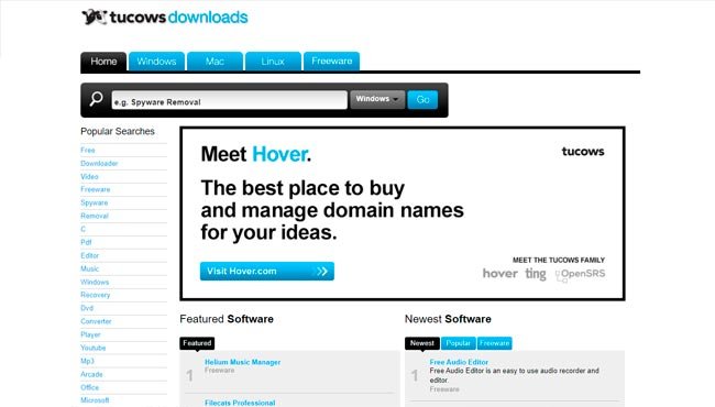 Los mejores sitios web para descargar programas gratis 49 tucows