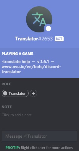 discord google translate bot