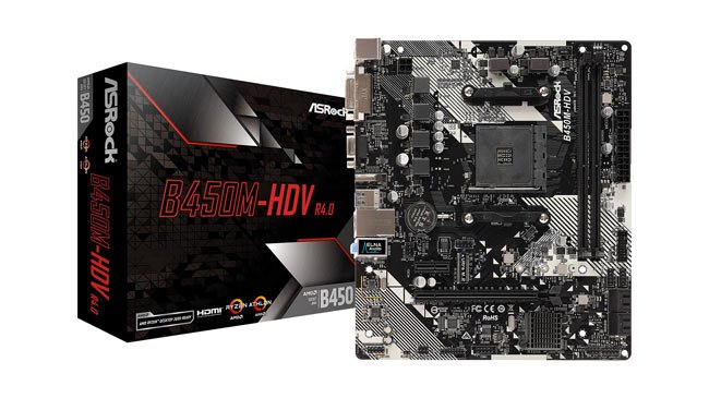 ASRock B450M HDV R4.0