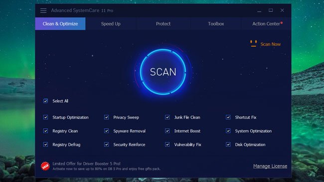 Advanced system care