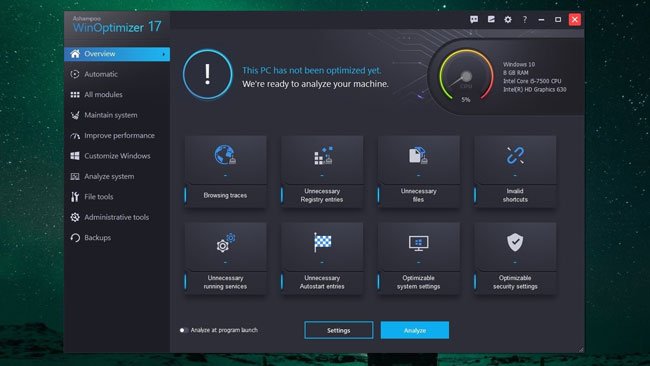 Ashampoo WinOptimizer