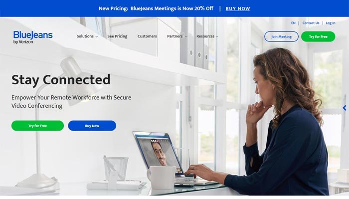 Los mejores servicios de videoconferencia para empresas 35 bluejeans